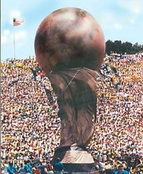 Giant Globe Balloon would lift 200lb. person
