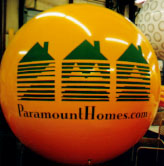 Advertisement Balloons - 7ft. balloon with artwork