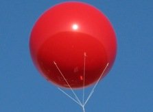 8ft. advertising balloons from $339.00 artwork additional.