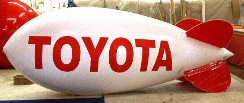 Advertising Blimp - 14ft. Toyota