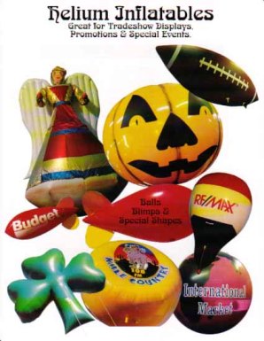 Advertising Balloons Collage - football helium balloons, angel parade balloon, pumpkin helium balloon,advertising blimp,advertising balloons.