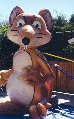 Advertising Balloon - Rat Inflatables