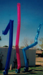 dancing balloons