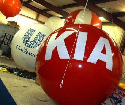 Helium Advertising Balloons - advertisement balloons