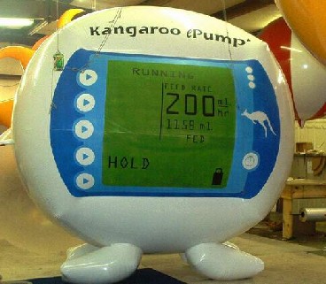 custom advertising inflatables - tyco pump