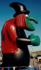 Advertising Inflatables - Witch Halloween balloon