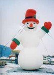 Snowman - 3 ball 25' tall Snowman