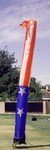 Air Dancers - Stars and Stripes tube dancer - $719.00 includes tube and blower. Made in USA of superior fabric. Dancing advertising balloons can fit into a small area and bring immediate traffic!