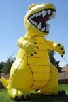 Inflatable Balloons - T-Rex balloon - giant T-Rex cold-air inflatables - Buy T-Rex balloons - Rent T-Rex inflatables.
