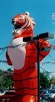Tiger Balloon - 25ft. tall Tiger inflatables
